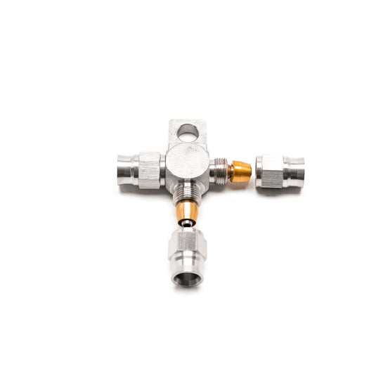 Adattatore a T a 3 Vie Dash 3 Inox (3 Femmina)