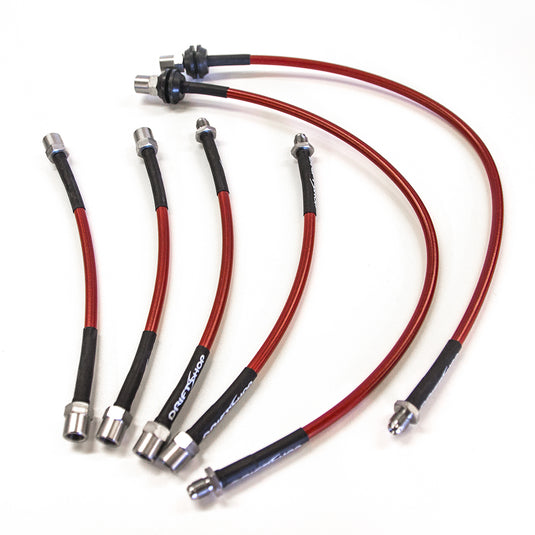 Tubi Freno in Treccia Aeronautici DS per BMW E30