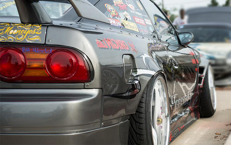 Carica immagine in Galleria Viewer, Parafanghi Posteriori Origin Labo +55mm per Nissan 200SX S13
