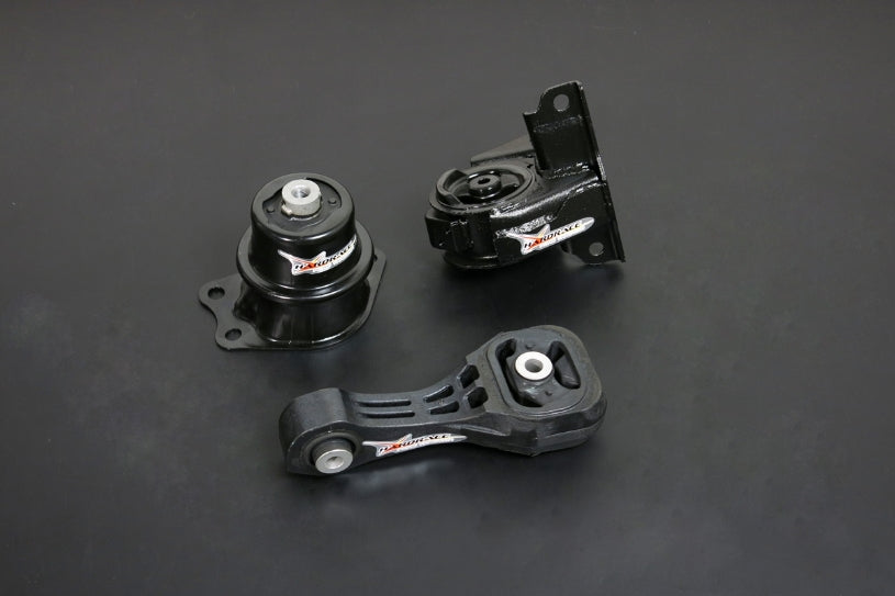Kit Supporti Motore Rinforzati Hardrace per Honda Jazz (07-14) Cambio Manuale