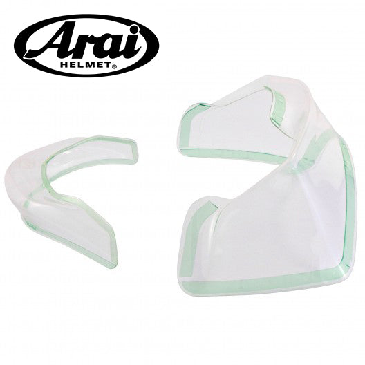 Spoiler per casco Arai (PED Set) Trasparente