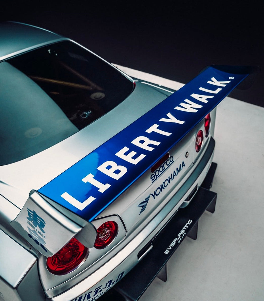 Kit Carrozzeria Liberty Walk LB Super Silhouette per Nissan Skyline R34