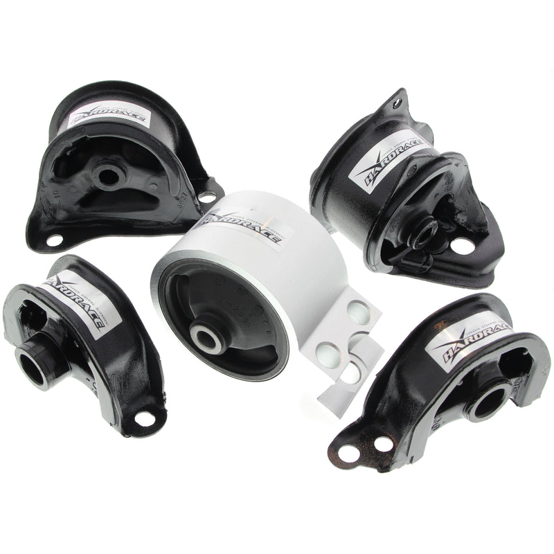 Carica immagine in Galleria Viewer, Kit 5 Supporti Motore Rinforzati (Serie B) Hardrace per Honda CRX Del Sol
