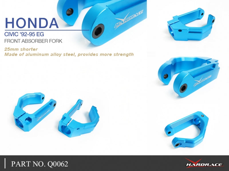 Carica immagine in Galleria Viewer, Forcelle Ammortizzatore Anteriori Hardrace per Honda Integra DC (94-01)
