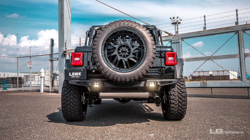 Kit Carrozzeria Liberty Walk LB Works Fairline per Jeep Wrangler JL (2019+)