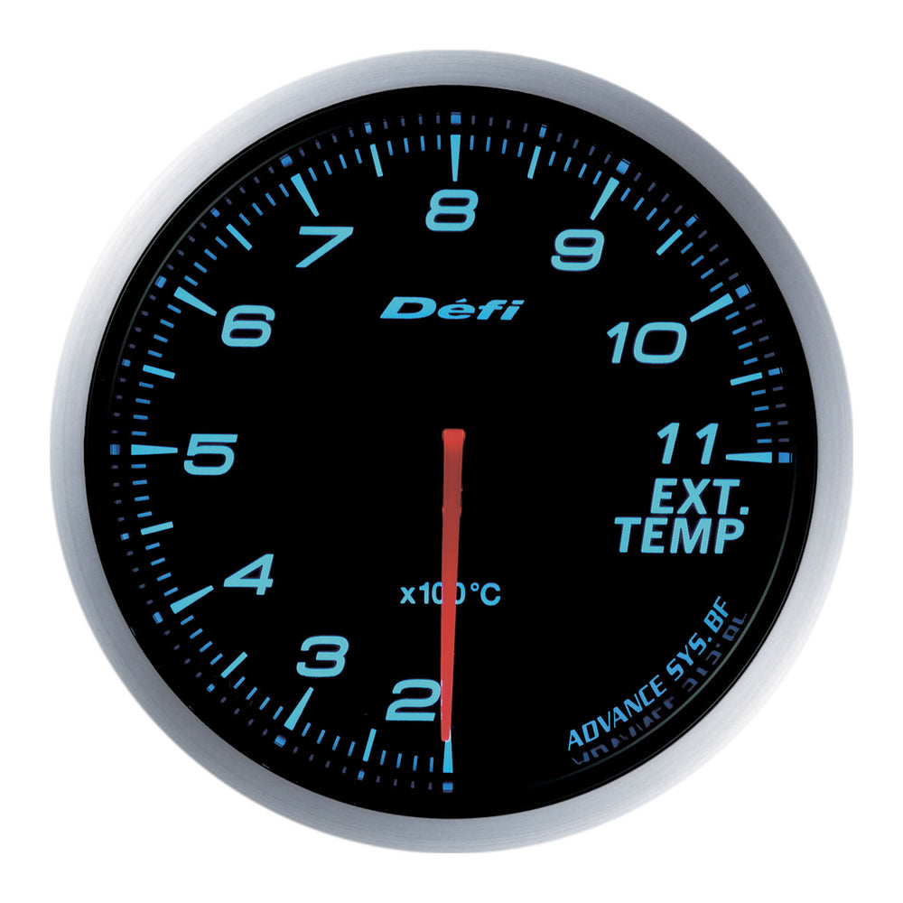 Manometro Temperatura Gas di Scarico Défi Advance BF (Analizzatore EGT 1100°C)