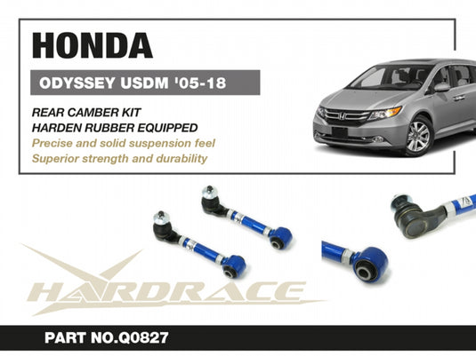 Bracci Superiori Posteriori Regolabili (Camber Kit) Hardrace per Honda Odyssey RL5 (10-18)