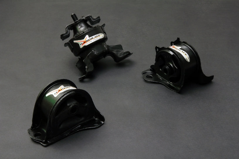 Kit 3 Supporti Motore Rinforzati Hardrace per Honda Civic EK / EJ / EM