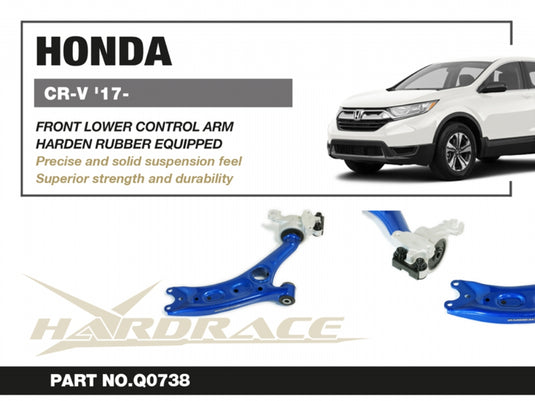 Bracci Oscillanti Inferiori Anteriori Hardrace per Honda CR-V (17-22)