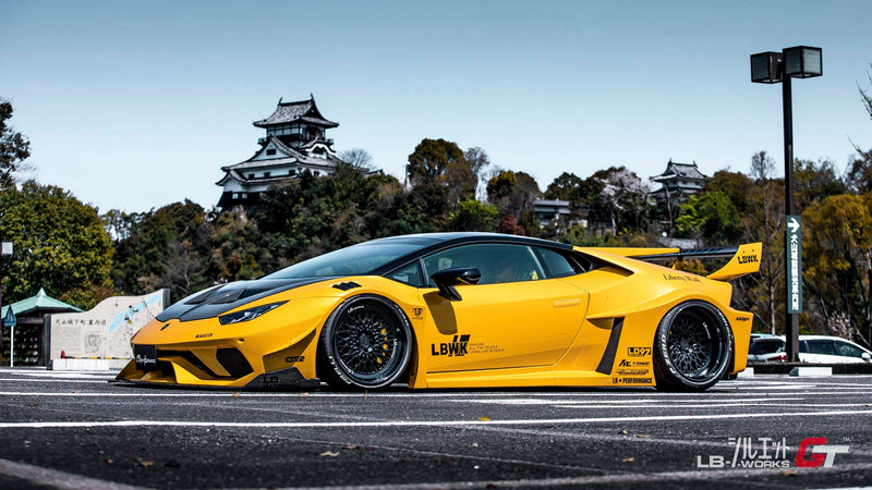 Carica immagine in Galleria Viewer, Kit Carrozzeria Liberty Walk LB Silhouette Works per Lamborghini Huracan GT Spyder
