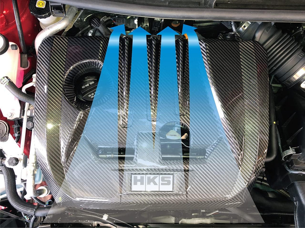 Copertura Motore HKS in Carbonio per Toyota Yaris GR