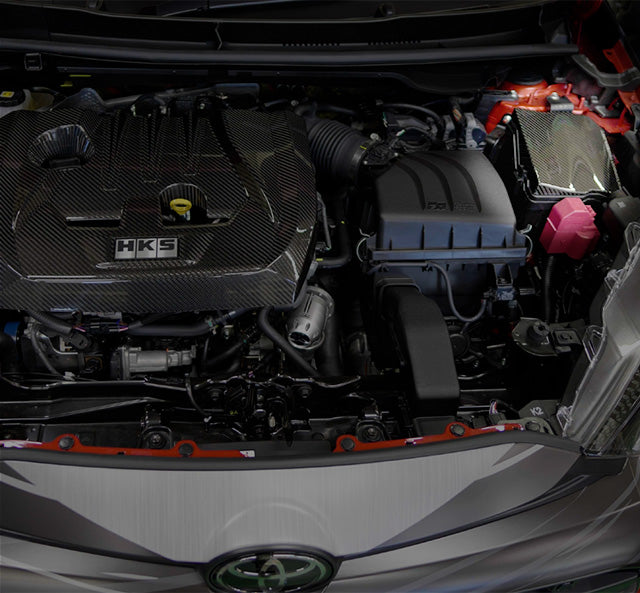 Coperchio Scatola Fusibili HKS in Carbonio per Toyota Yaris GR