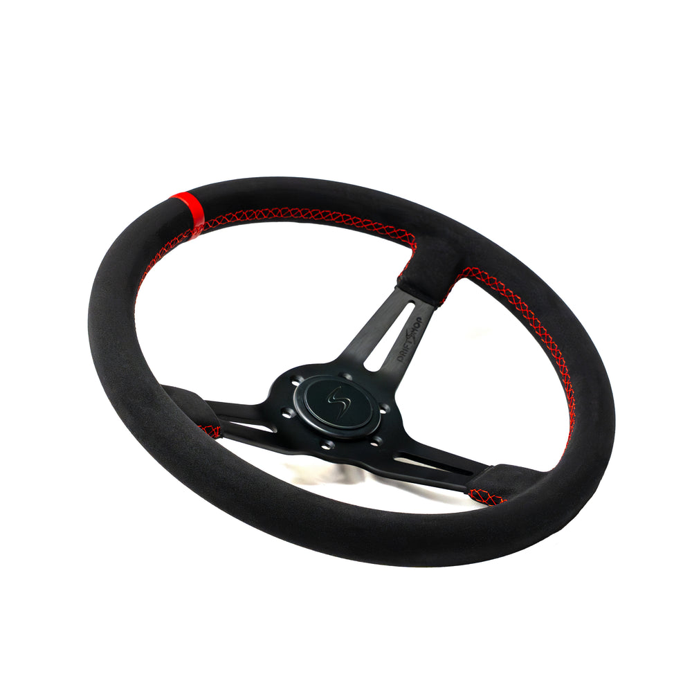Volante Premium a Calice (70 mm) in Alcantara
