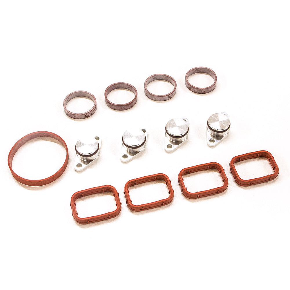 Kit Tappi in Alluminio per Flap di Aspirazione BMW 4 Cilindri