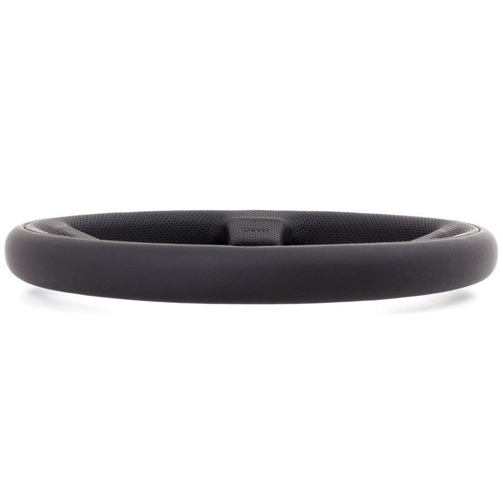 Volante Nardi Twin Line, Pelle Nera, Razze Nere, Ø35 cm