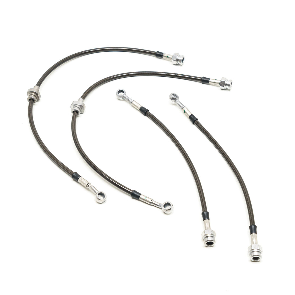 Tubi Freno in Treccia Aeronautici Goodridge per Peugeot 306 Turbo D, HDI & Modelli con Tamburi Posteriori