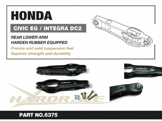 Bracci Inferiori Posteriori Hardrace per Honda Integra DC (94-01)
