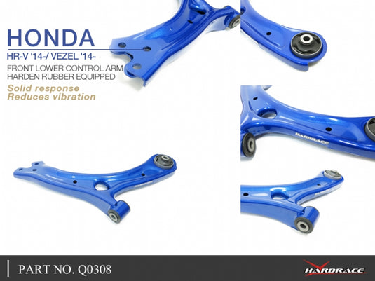 Bracci Oscillanti Inferiori Anteriori Hardrace per Honda HR-V RU (14-21)