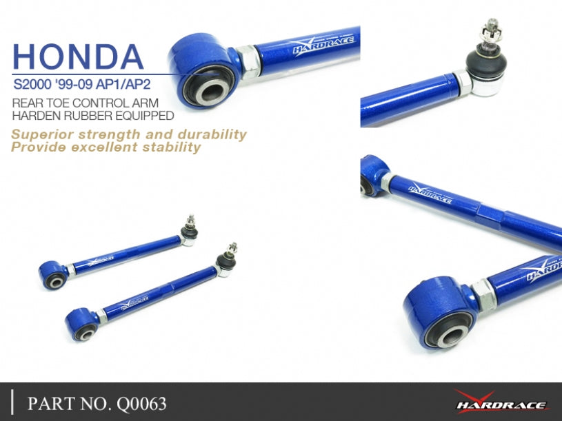 Bracci Posteriori Regolabili (Toe Kit) Hardrace per Honda S2000