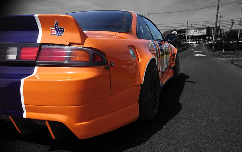 Parafanghi Posteriori Origin Labo +75mm per Nissan 200SX S14 / S14A