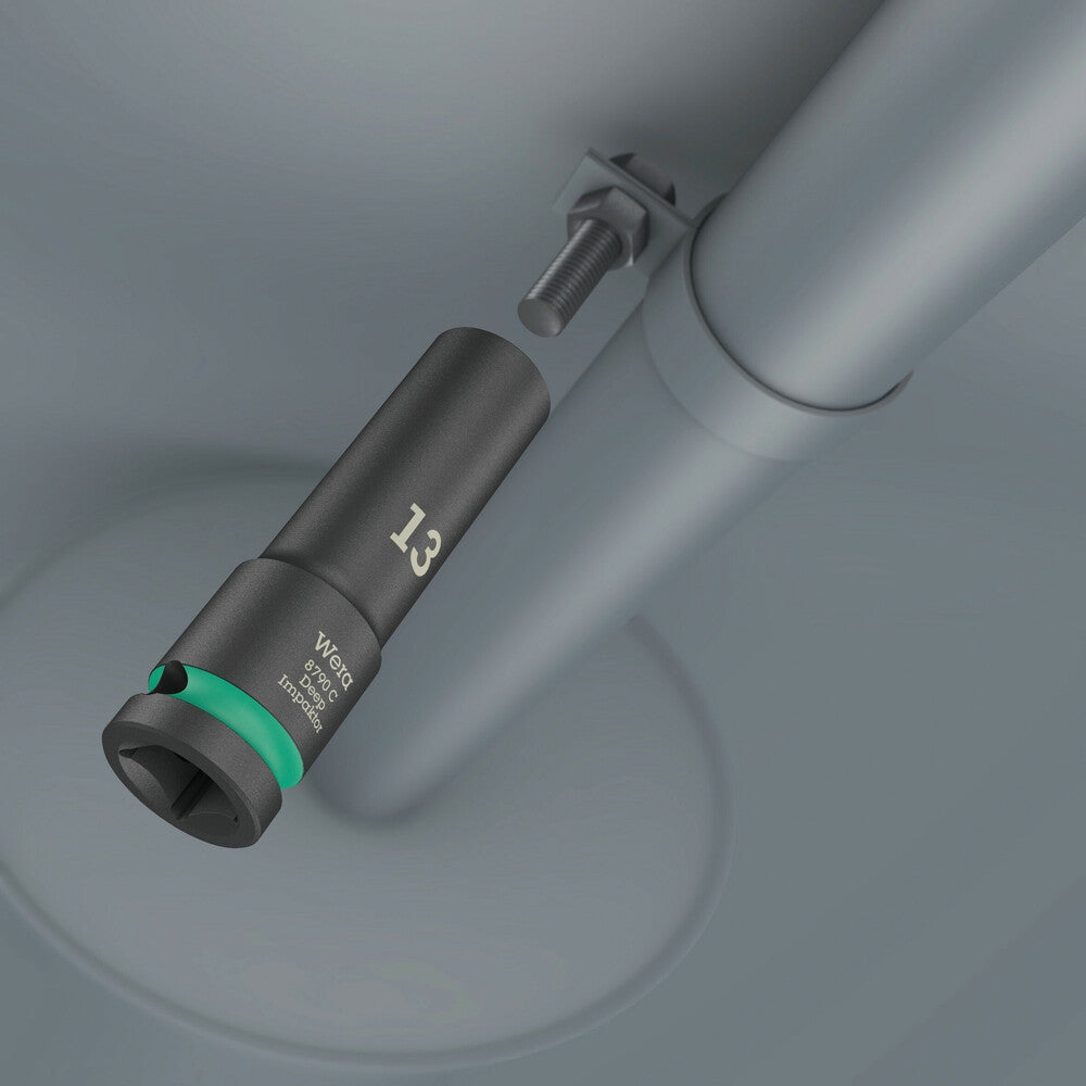 Bussola a Impulsi 1/2" Wera Impaktor Deep 8790 C - 21 x 83 mm