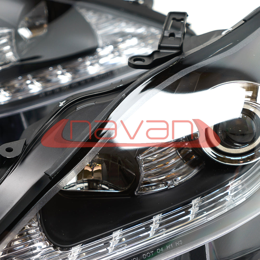 Fari Anteriori Navan LED per Lexus IS220d & IS250 (05-13) Frecce Sequenziali