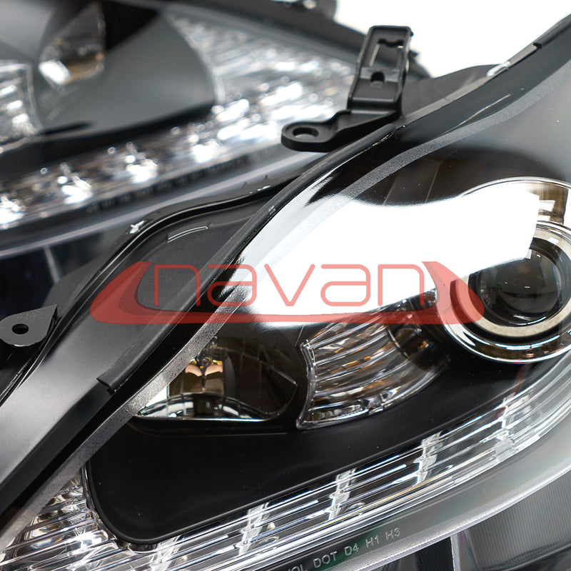 Carica immagine in Galleria Viewer, Fari Anteriori Navan LED per Lexus IS220d &amp; IS250 (05-13) Frecce Sequenziali
