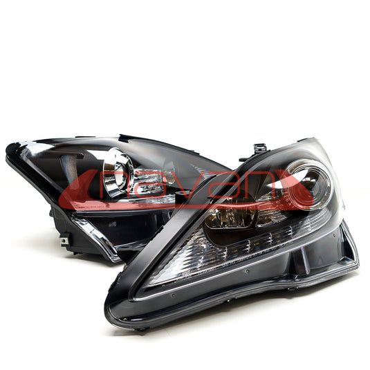 Fari Anteriori Navan LED per Lexus IS220d & IS250 (05-13) Frecce Sequenziali