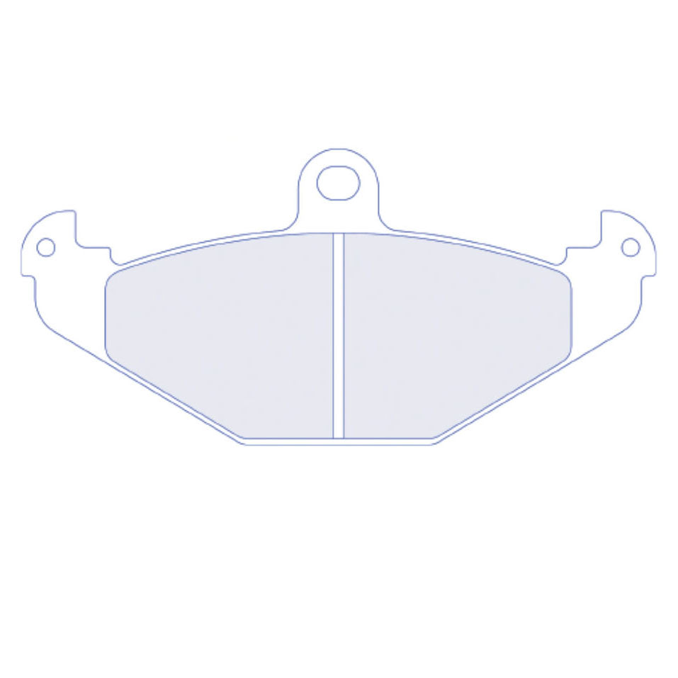 Pastiglie Freno Posteriori CL Brakes RC6 per Lotus Esprit S1