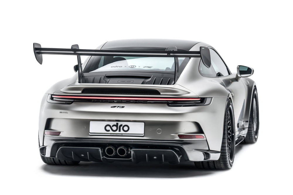 Alettone Adro AT-P "Swan Neck" in Carbonio per Porsche 992 GT3