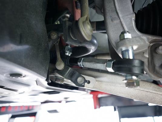 Bielle Inferiori Anteriori Regolabili Hardrace (Stopper Link) per Honda Civic Type R FK8 (17-22)