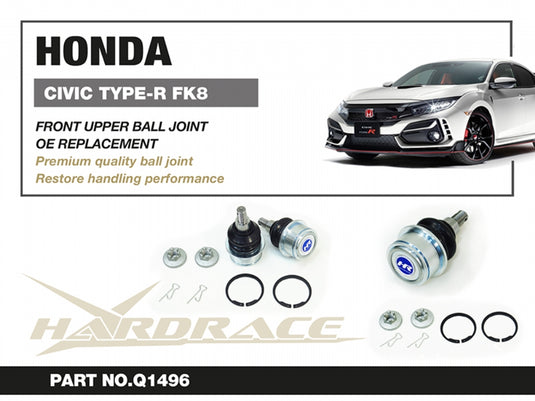 Snodi Sospensione Superiori Anteriori Hardrace per Honda Civic Type R FK8 (17-22)