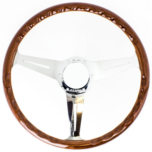 Volante Nardi Classic ND36, Legno, Razze Cromate, a Calice 40 mm