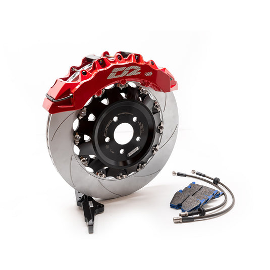Kit Freni Maggiorati Anteriori D2 12 Pistoncini, 444 mm per Audi RS6 4F (08-10)