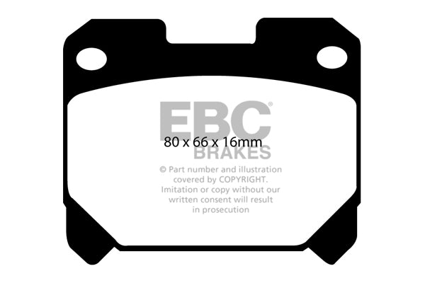Pastiglie Freno EBC Yellowstuff DP41005R per Toyota Celica, Toyota Supra e altre