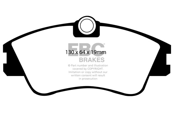 Pastiglie Freno EBC Ultimax DP1030 per Volkswagen Transporter (Kombi)/Camper Van e Volkswagen Caravelle