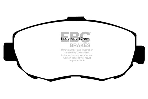 Pastiglie Freno EBC Greenstuff DP21223 per Toyota Altezza, Toyota Aristo e altre