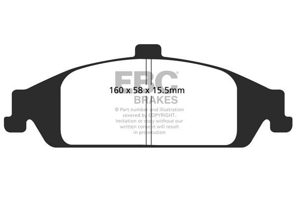Pastiglie Freno EBC Greenstuff DP21243 per Pontiac Grand Am
