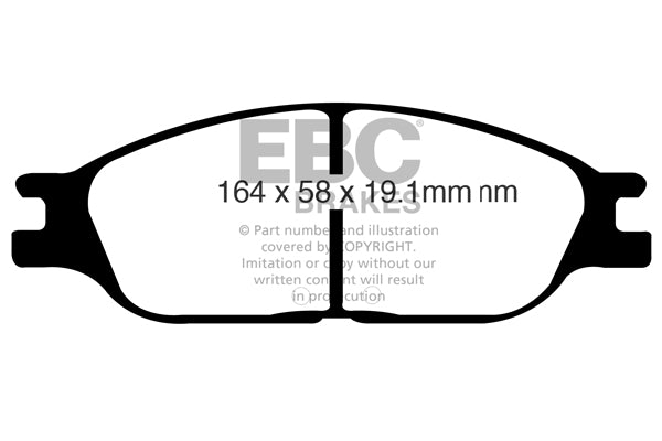 Pastiglie Freno EBC Greenstuff DP61310 per Ford Windstar