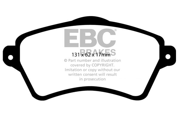 Pastiglie Freno EBC Greenstuff DP61352 per Land Rover Freelander