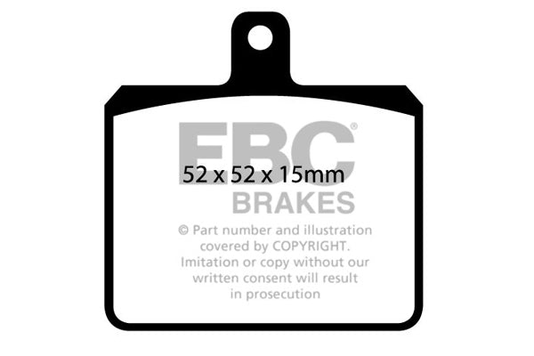 Pastiglie Freno EBC Ultimax DP136 per Honda S800, Mazda 1000 e altre