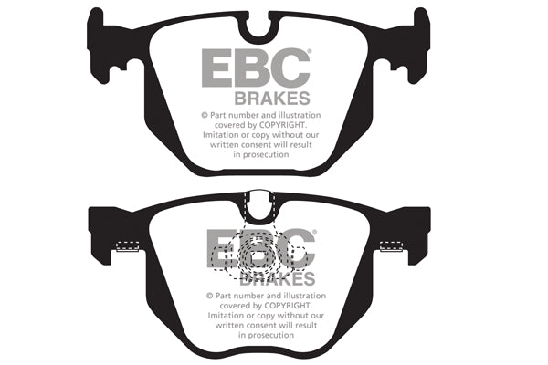 Pastiglie Freno EBC Redstuff DP31450C per BMW Serie 7 (E65) e BMW Serie 7 (E66)