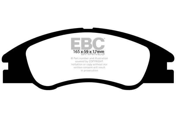 Pastiglie Freno EBC Greenstuff DP21568 per KIA Cerato