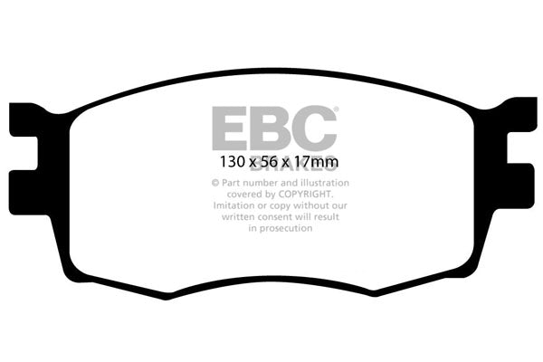 Pastiglie Freno EBC Ultimax DP1768 per Hyundai i-20 (PB), Hyundai Accent e altre