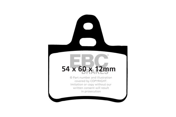 Pastiglie Freno EBC Ultimax DP191 per Citroen GSA e Citroen GS