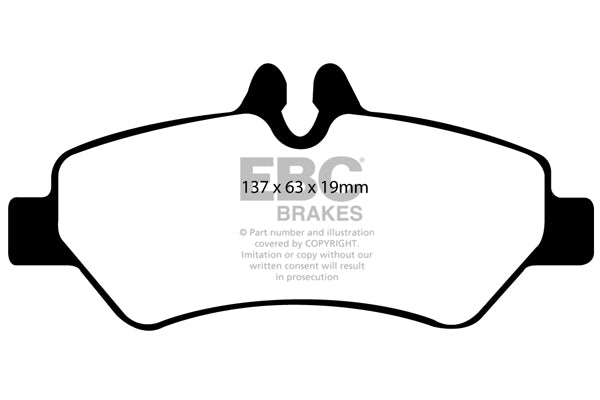 Pastiglie Freno EBC Ultimax DP1927 per Volkswagen Crafter 30, Volkswagen Crafter 35 e altre