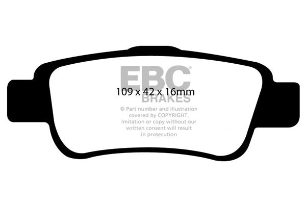 Pastiglie Freno EBC Ultimax DP1952 per Honda CR-V