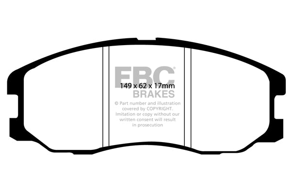 Pastiglie Freno EBC Ultimax DP1975 per Chevrolet Captiva, Opel Antara e altre