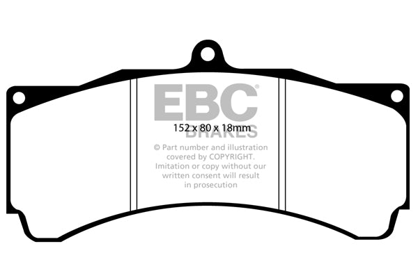 Pastiglie Freno EBC Orangestuff DP9005 per Subaru Impreza