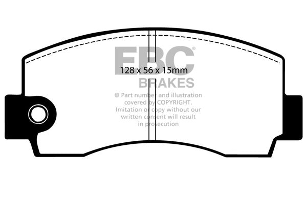 Pastiglie Freno EBC Ultimax DP320 per Toyota Celica Supra e Toyota Celica